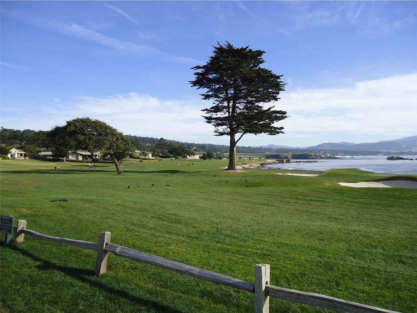 18th at Pebble Beach Colf Links